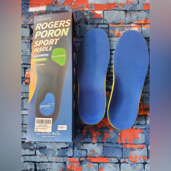 NWT Unisex Plantar Fasciitis Insoles For Standing All Day Medium Arch Size S - Picture 1 of 11
